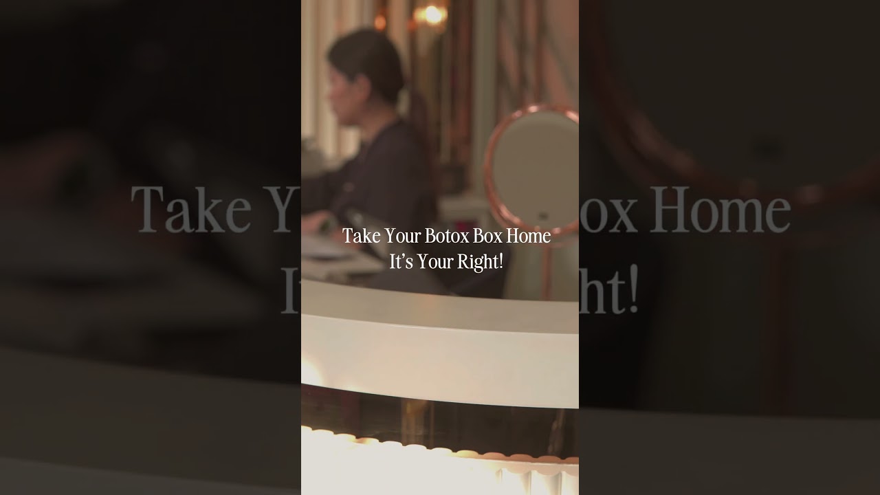 Take Your Botox Box Home It's Your right! #ดีเลิฟเวอรี่คลินิก #หมอต้าร์