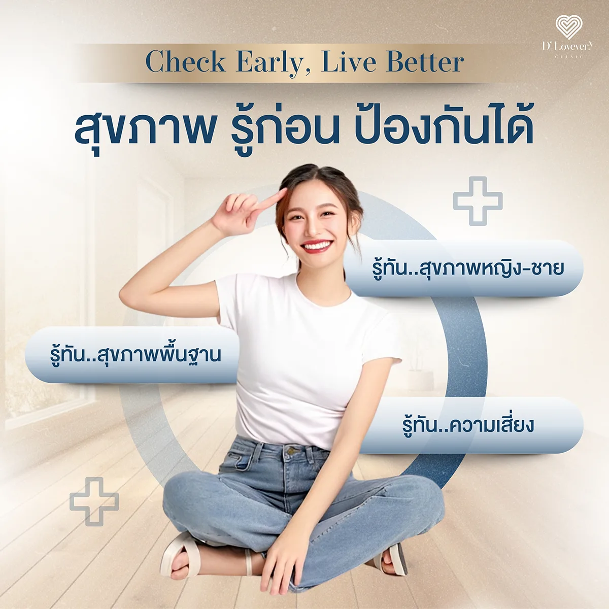 แพ็คเกจตรวจสุขภาพ เรื่องสุขภาพ รู้ก่อน ป้องกันได้ทัน