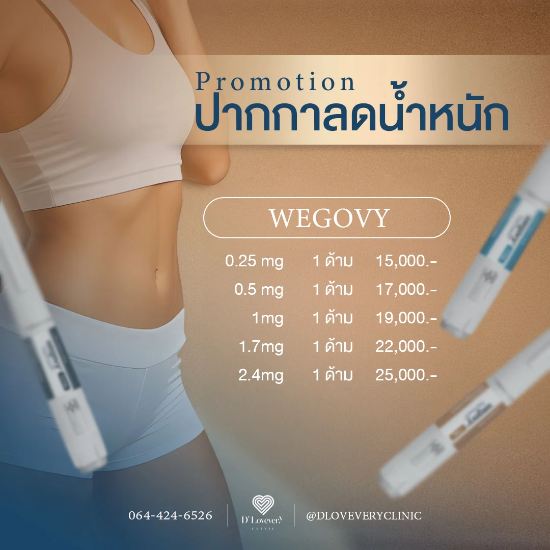 ซื้อปากกา Wegovy ราคาเท่าไหร่ ซื้อที่ไหน