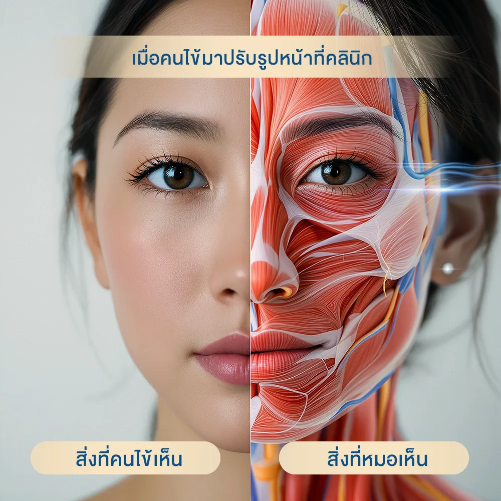 มองต่างกัน...แต่สวยอย่างปลอดภัย ปรับรูปหน้าที่ดีเลิฟเวอรี่คลินิก หมอต้าร์