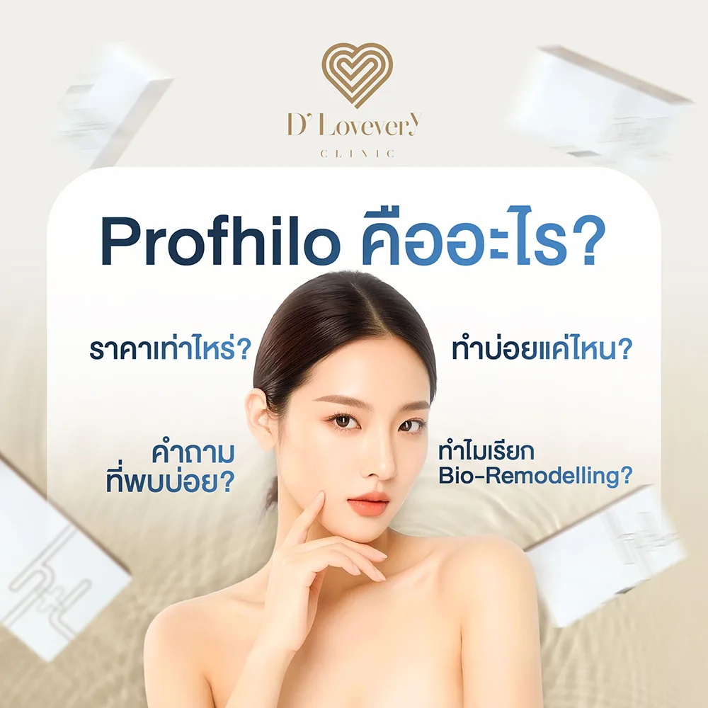 Profhilo คืออะไร ทำไมเรียก Bio-Remodelling ราคาเท่าไหร่ ทำบ่อยแค่ไหน