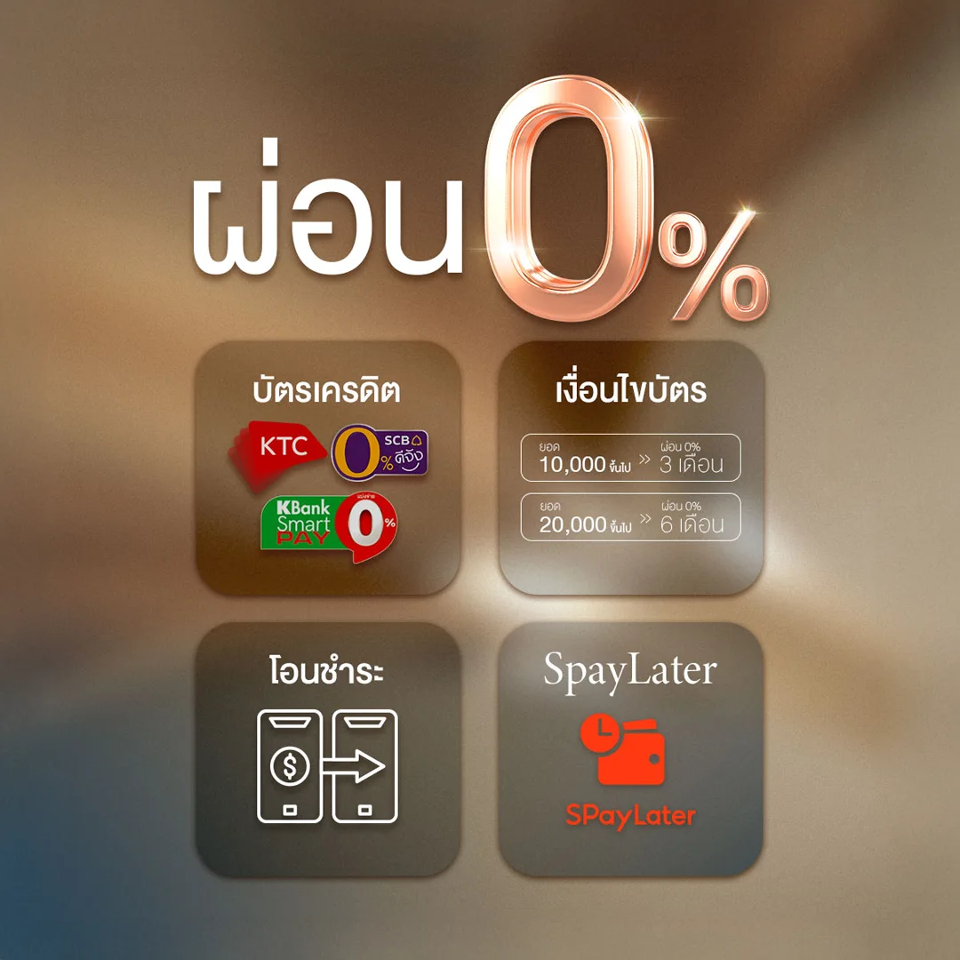 คลินิกผ่อน 0% คลินิกรับผ่อน SpayLater คลินิกรับบัตรเครดิต KTC-KBANK-SCB