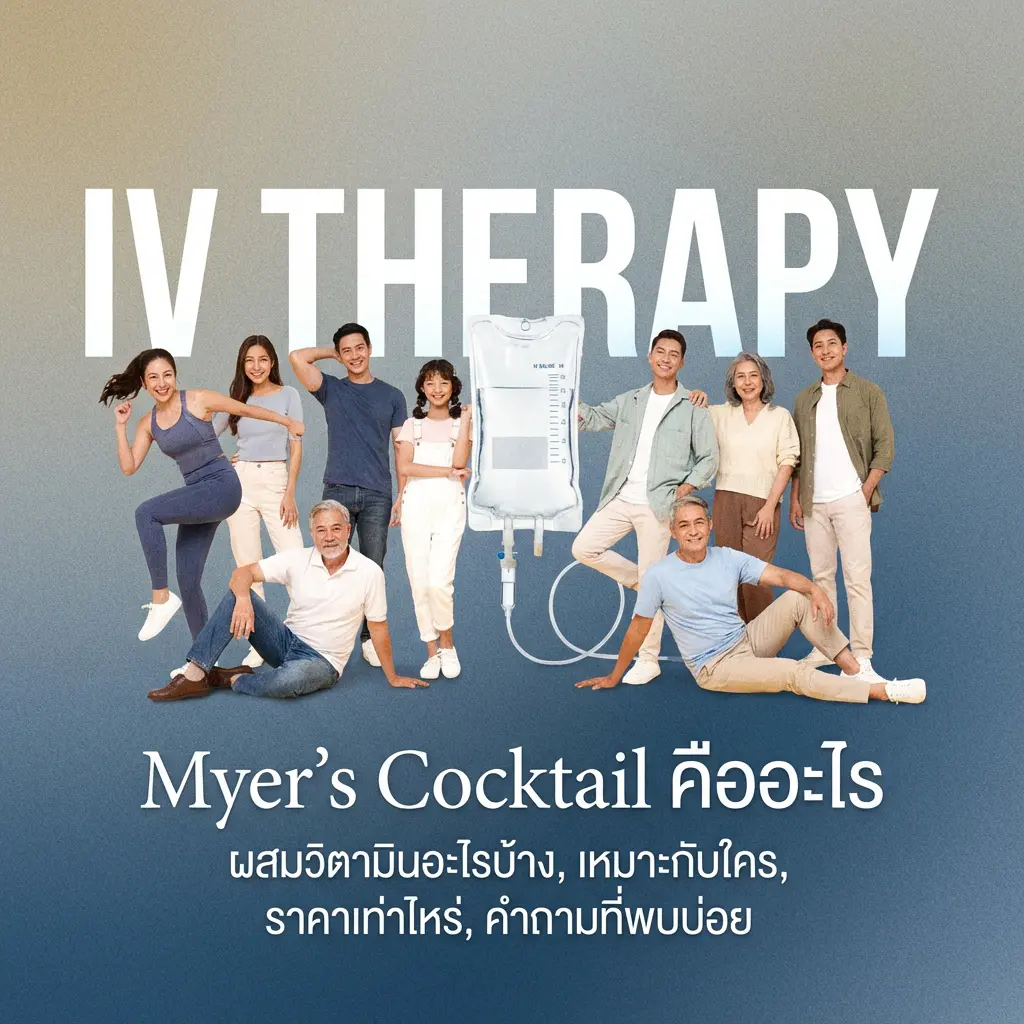 Mayer’s Cocktail คืออะไร ผสมวิตามินอะไรบ้าง เหมาะกับใคร ราคาเท่าไหร่ คำถามที่พบบ่อย