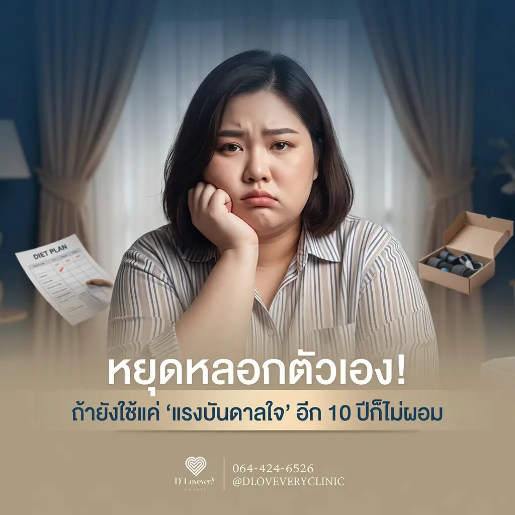 หยุดหลอกตัวเอง! ถ้ายังใช้แค่ “แรงบันดาลใจ” อีก 10 ปีก็ไม่ผอม