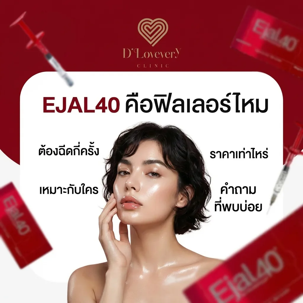 EJAL40 คือฟิลเลอร์ไหม ดียังไง เหมาะกับใคร ราคาเท่าไหร่ คำถามที่พบบ่อย