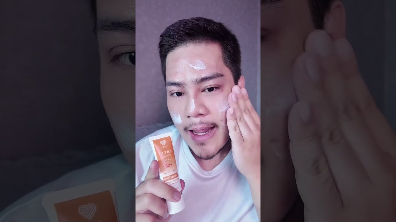 รีวิวครีมกันแดด ที่ใช้แล้วหน้าไม่มัน หน้าไม่เมือก ปกป้องผิวได้ ลดความหมองคล้ำจากแสงแดด แสงไฟสตูดิโอ