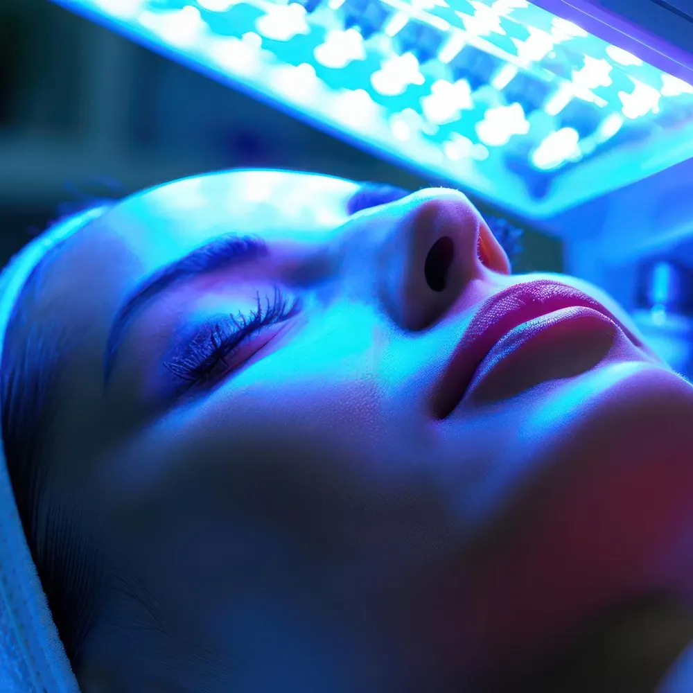 รักษาสิวอักเสบ LED Light Therapy