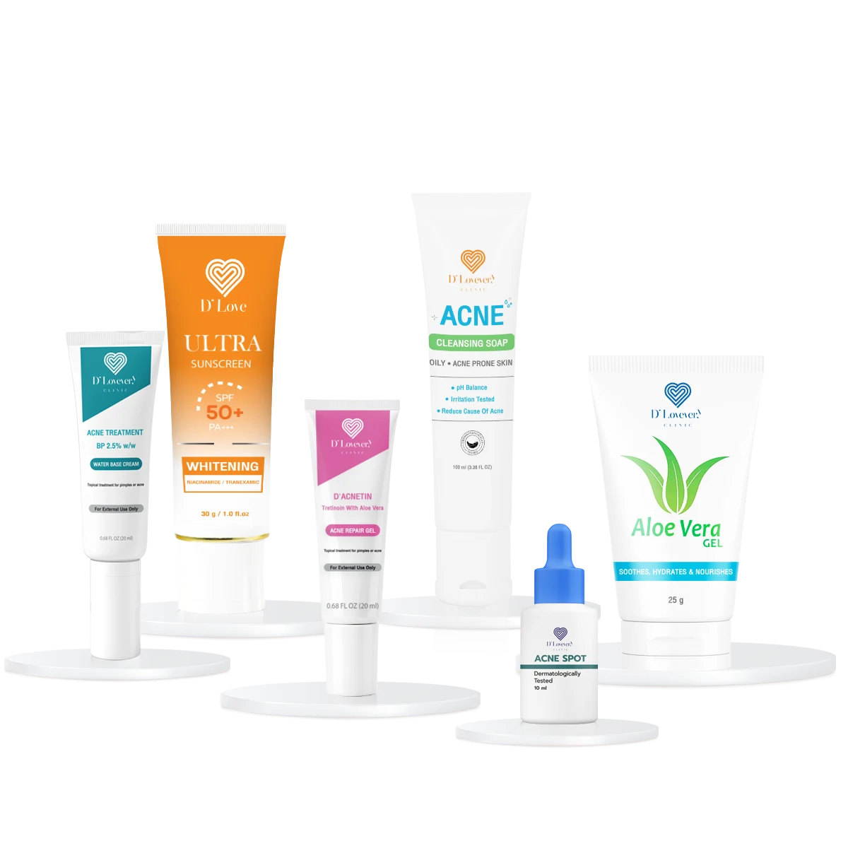 สกินแคร์ รักษาสิว จัดเซ็ตให้แล้ว Acne Complete Set