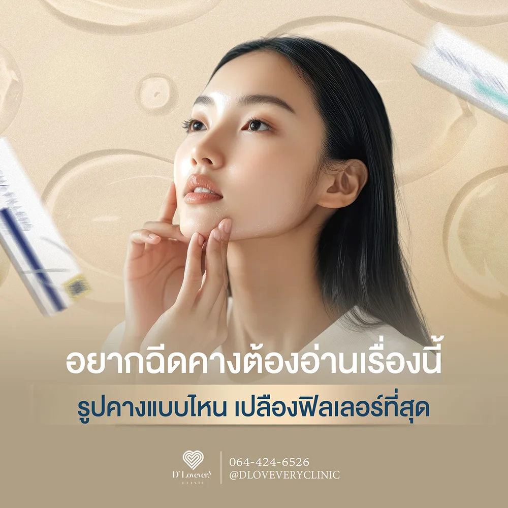 อยากฉีดคางต้องอ่านเรื่องนี้ รูปคางแบบไหน เปลืองฟิลเลอร์ที่สุด
