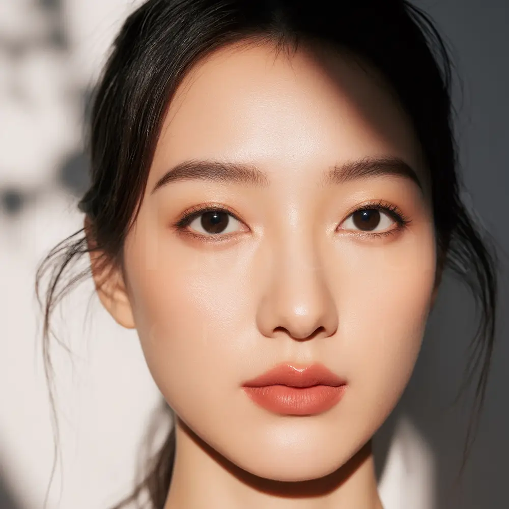 Cat Lip Filler Portrait Chinese Girl