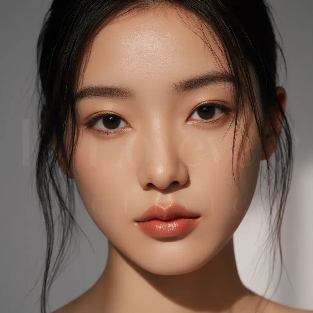 Chinese Girl Cat Lip Filler Portrait
