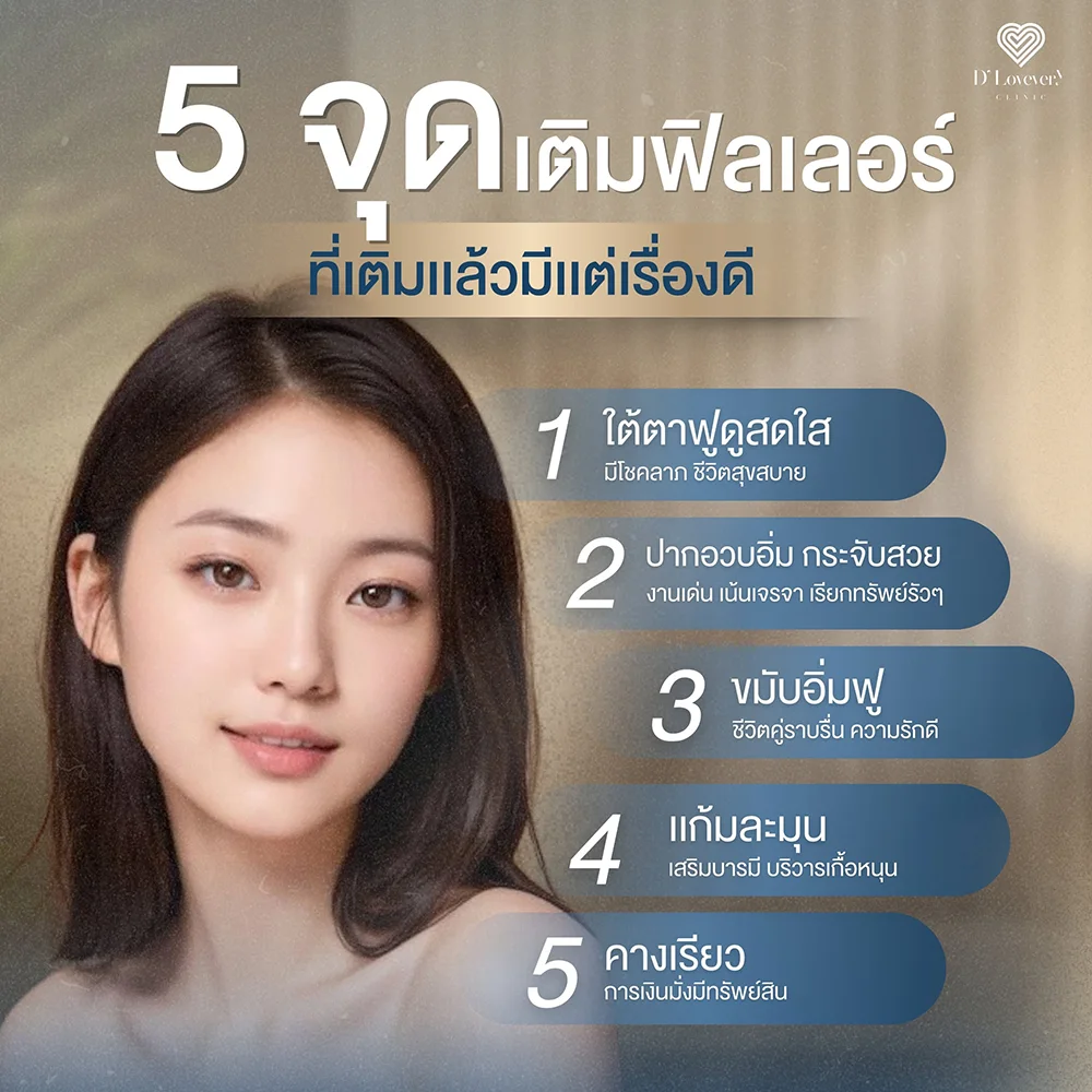 ฉีดฟิลเลอร์ ข้อดี ข้อเสีย