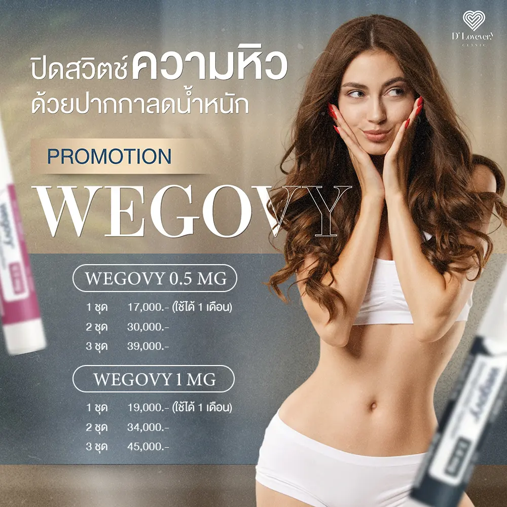 ปากกา wegovy ลดความอ้วน ราคาเท่าไหร่