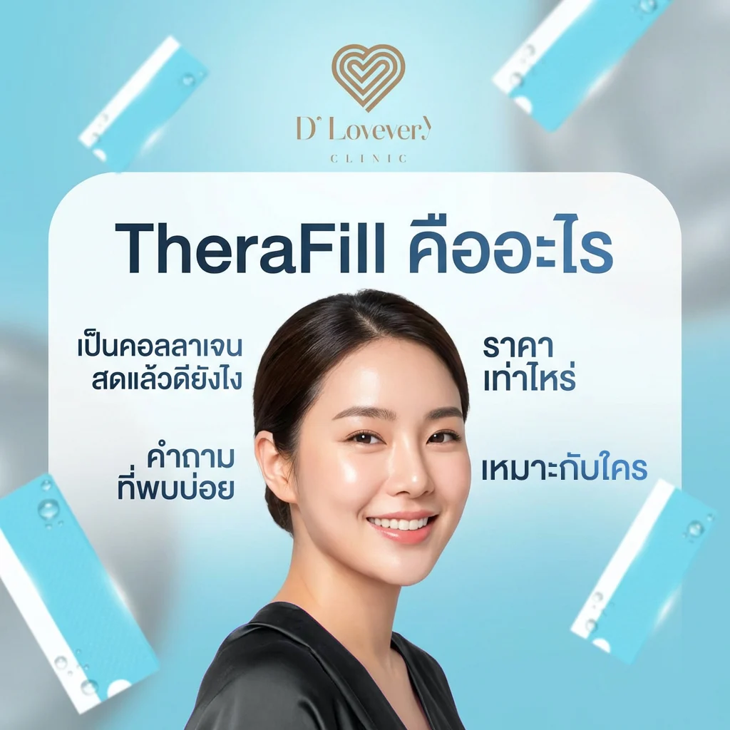 TheraFill คืออะไร เป็นคอลลาเจนสดแล้วดียังไง เหมาะกับใคร ราคาเท่าไหร่ คำถามที่พบบ่อย